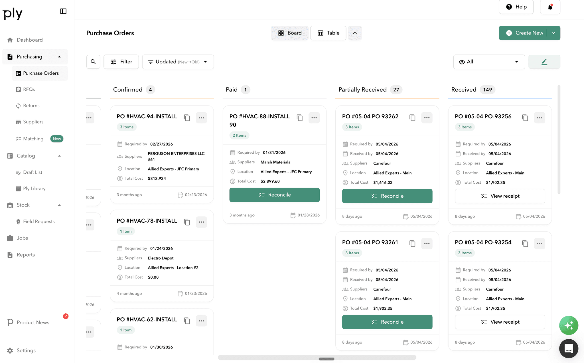 Purchase faster with AI-powered POs