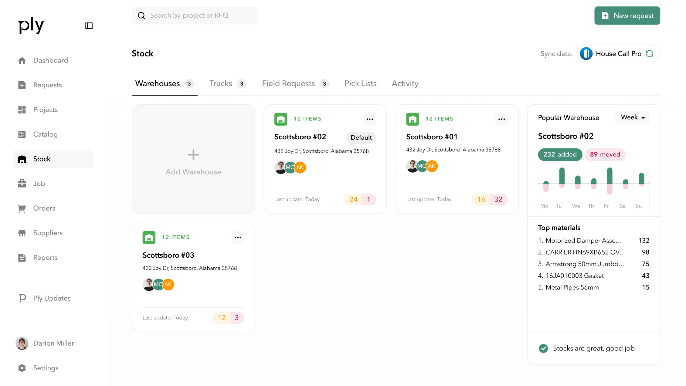 Inventory Management For Trades Services Ply