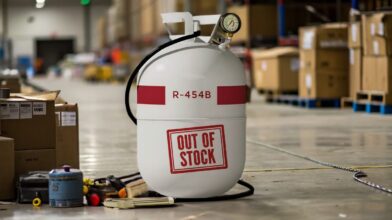 The R-454B Shortage Is Real and It’s Hitting the Trades Where It Hurts post image alt text